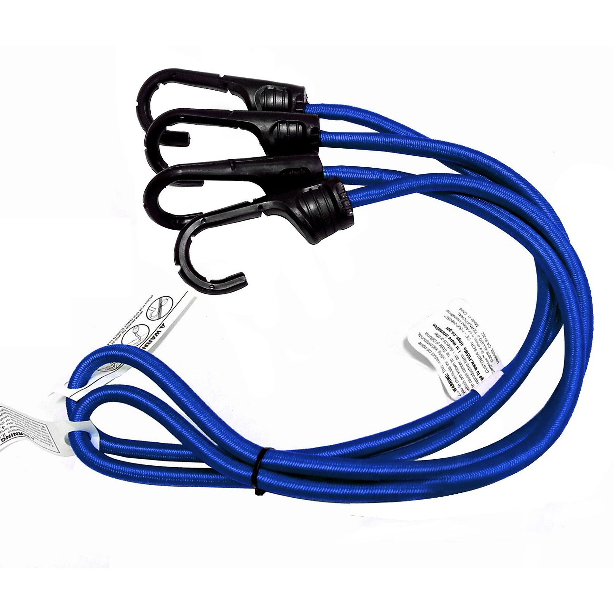 CargoLoc, 2 Pc 18" Bungee Cords with Molded Steel Hooks, Model # 42443